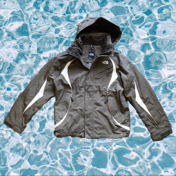 The North Face Taupe Snow Jacket - Picture 1 of 5